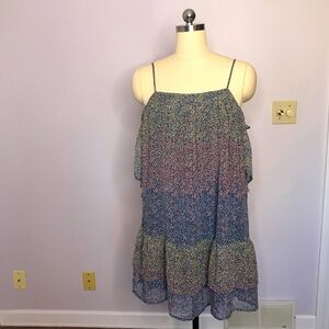 Lucky Brand Ruffle Hem Baby Doll Dress- Small- NWT